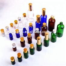 bleu / ambre / transparent flacons compte-gouttes huile essentielle 10ml / 30ml
